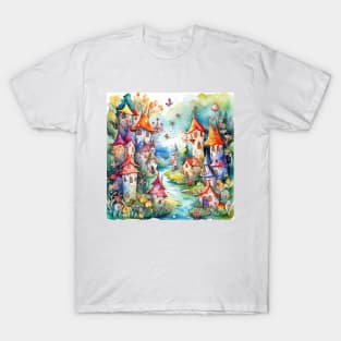 fairytale gift ideas,fairies fairytale kids tees, castle fairyland tees,fairytale kids tee T-Shirt